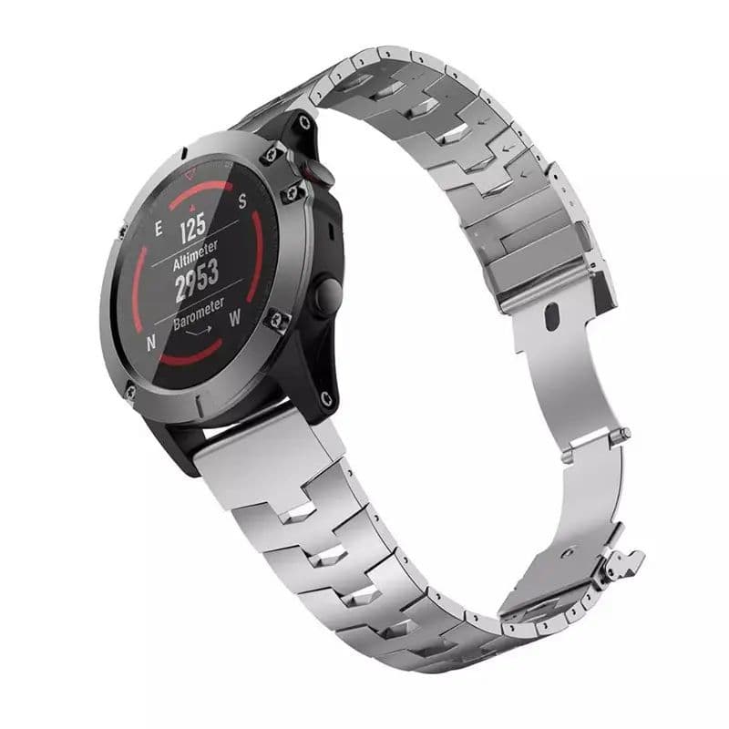 Garmin Titaniumlenke Sølv 22m 26mm Klokkereim