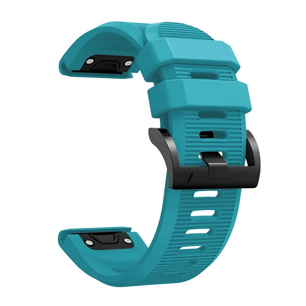 Garmin Gummireim Turkis med QuickFit