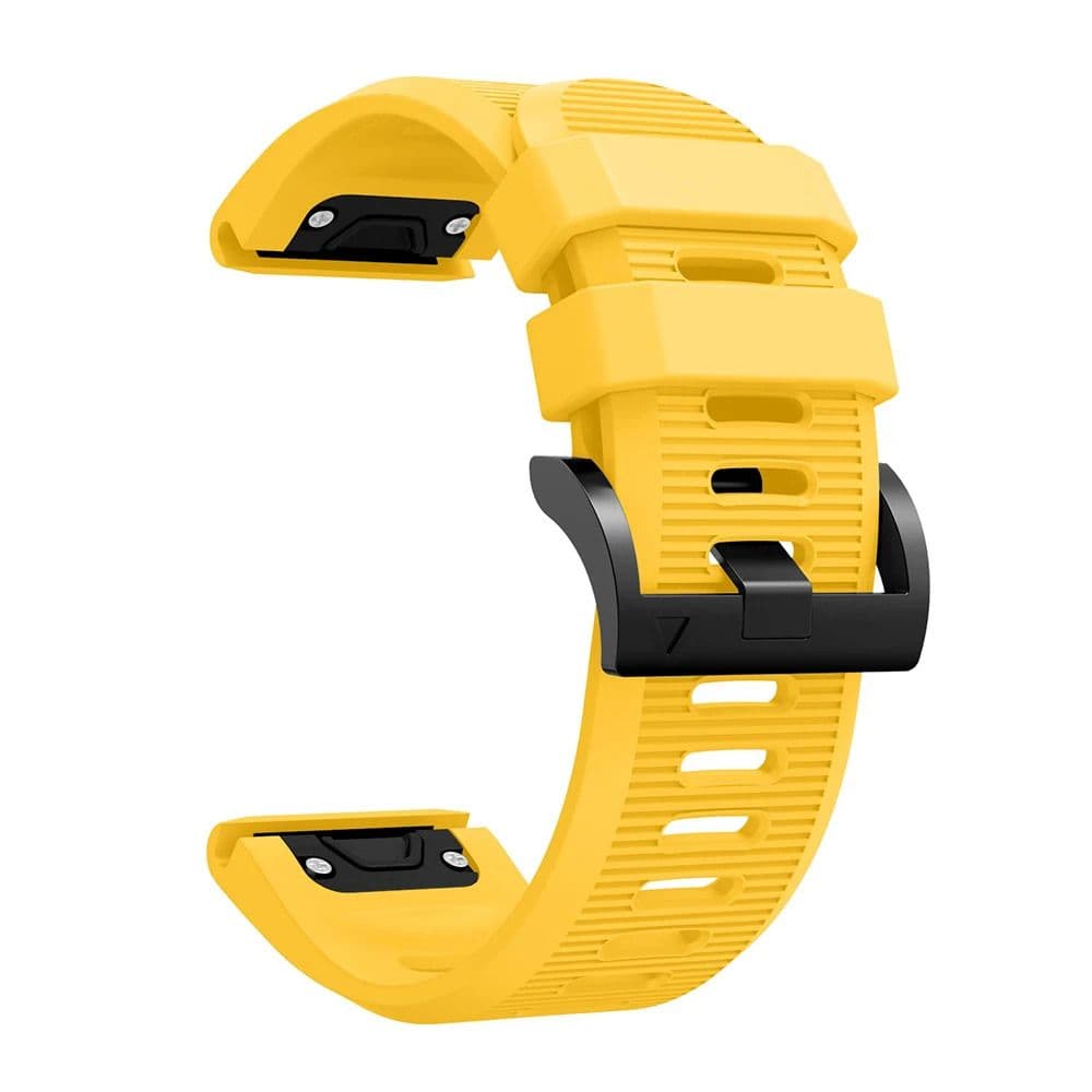 Garmin Gummireim Gul med QuickFit